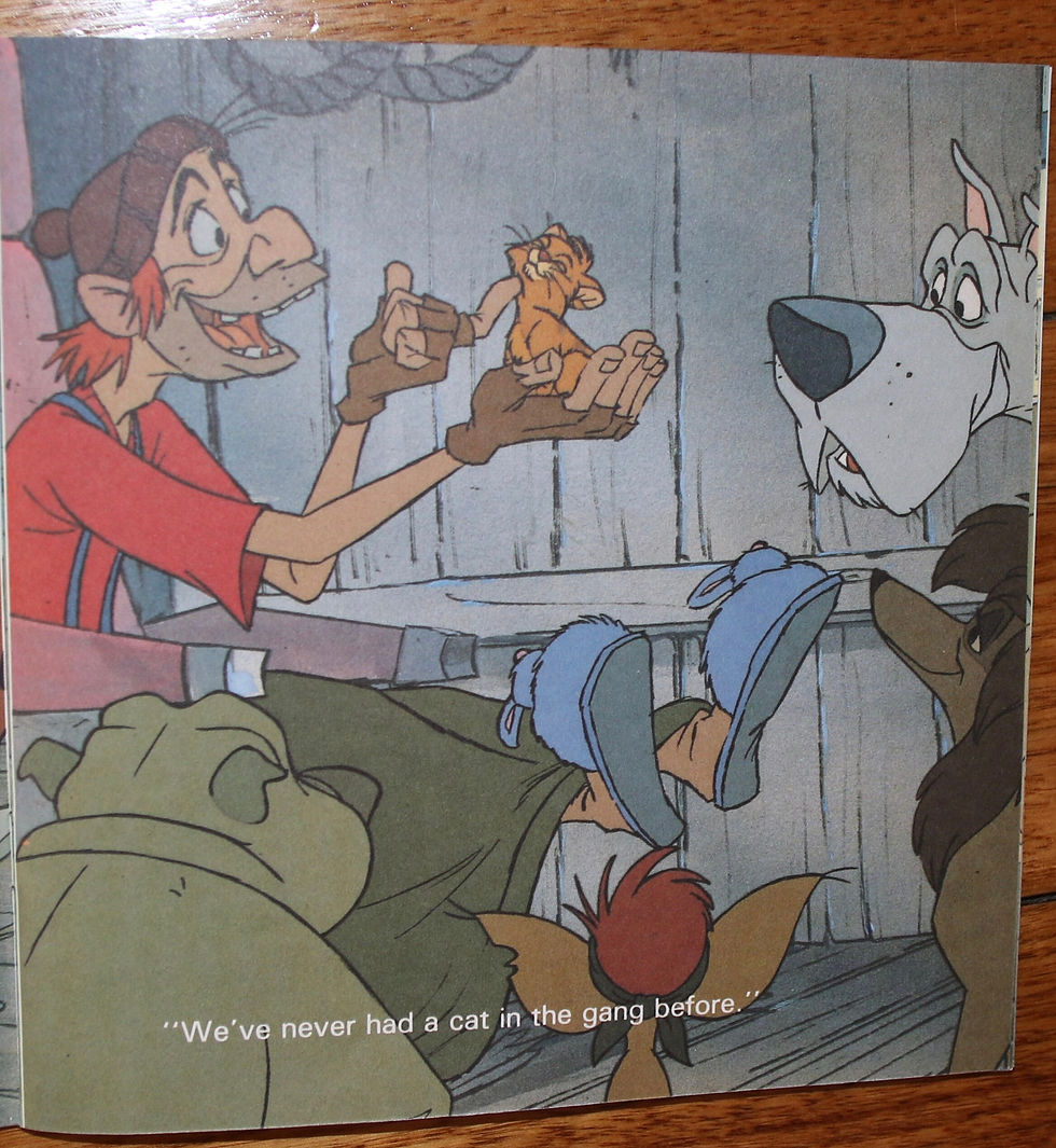 Миниатюра: Read Along Walt Disney Pictures Oliver and Company cassette and photo book