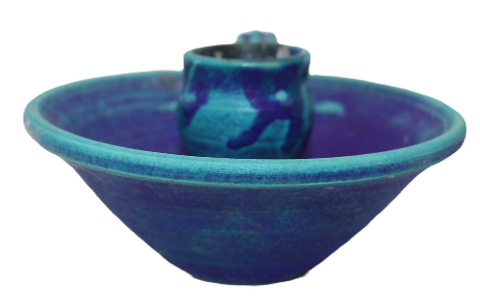 Thumbnail: Preloved Ceramic Wee Willy Winky Candle Holder