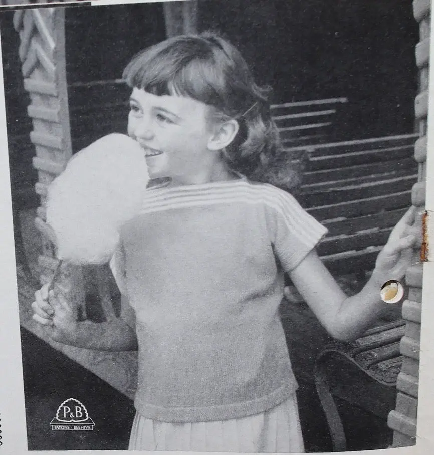 縮圖：Vintage Patons Knitting Book No.644 , Girls' Wear 6 to 16 years , OOP patterns