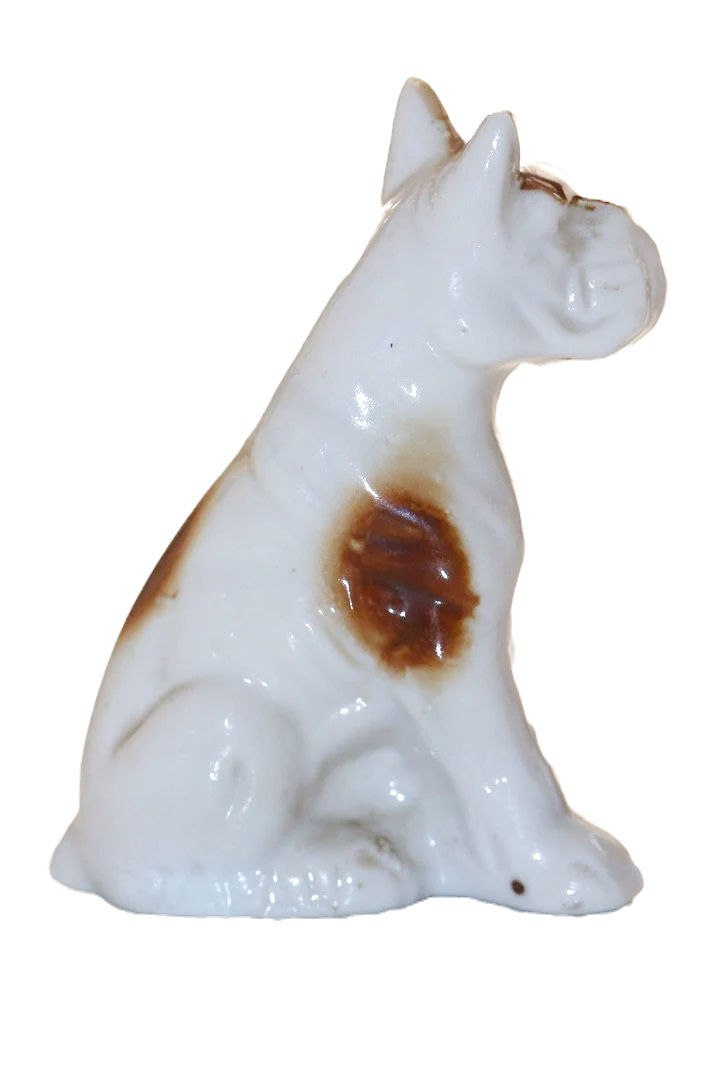 Miniatura: Preloved Vintage Ceramic Dog Salt Shaker, Dog Pepper Shaker