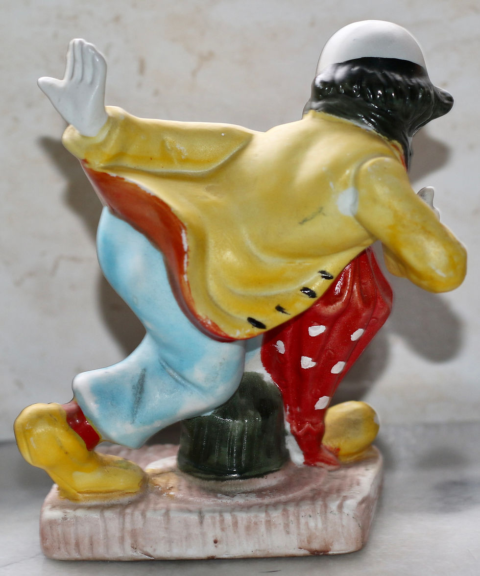 Миниатюра: Preloved Kitsch Clown Ornament