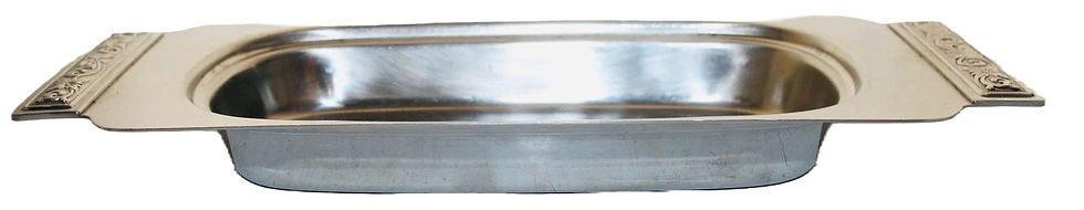 Miniatura: Preloved Stainless Steel Butter Dish