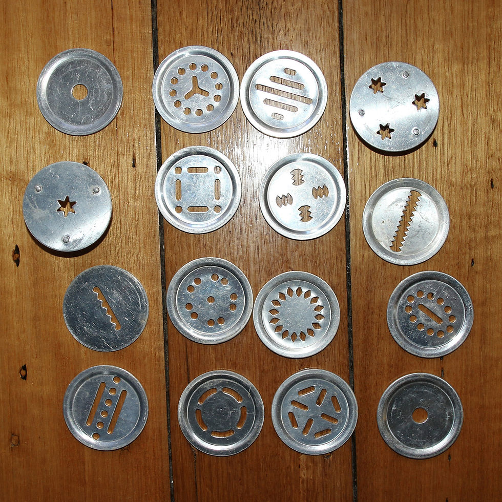 Thumbnail: Preloved Vintage Sawa Cookie Press Biscuit Press with 16 cookie discs