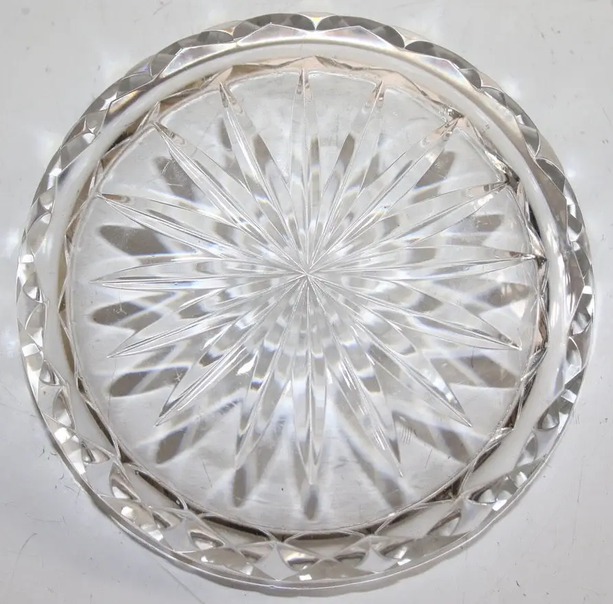 Thumbnail: Preloved Crystal trinket box