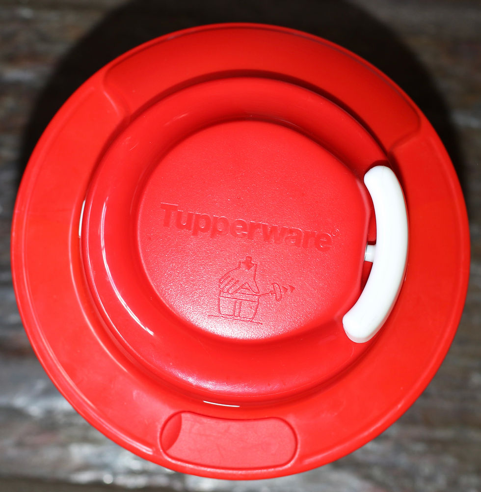 Miniatura: Preloved Tupperware Supersonic Chopper Extra with Pull Cord and Two Choppers