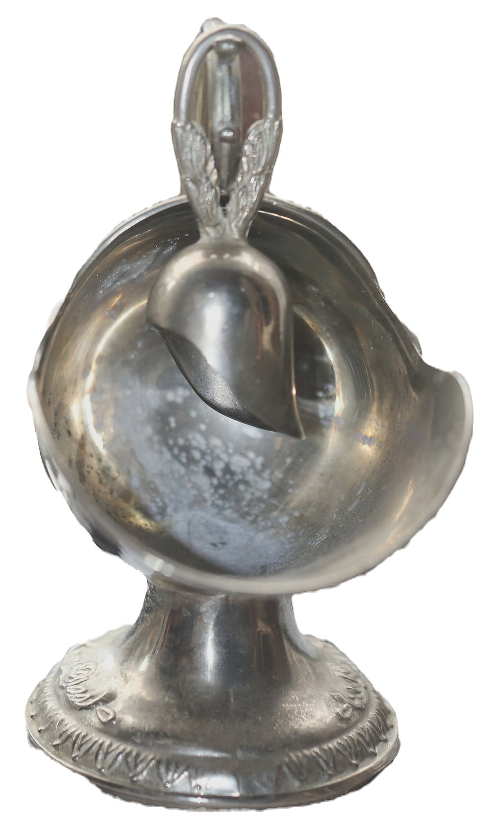 Miniatura: Vintage Silver Plated Sugar Scuttle With Scoop, Sugar Cube Tableware Serving