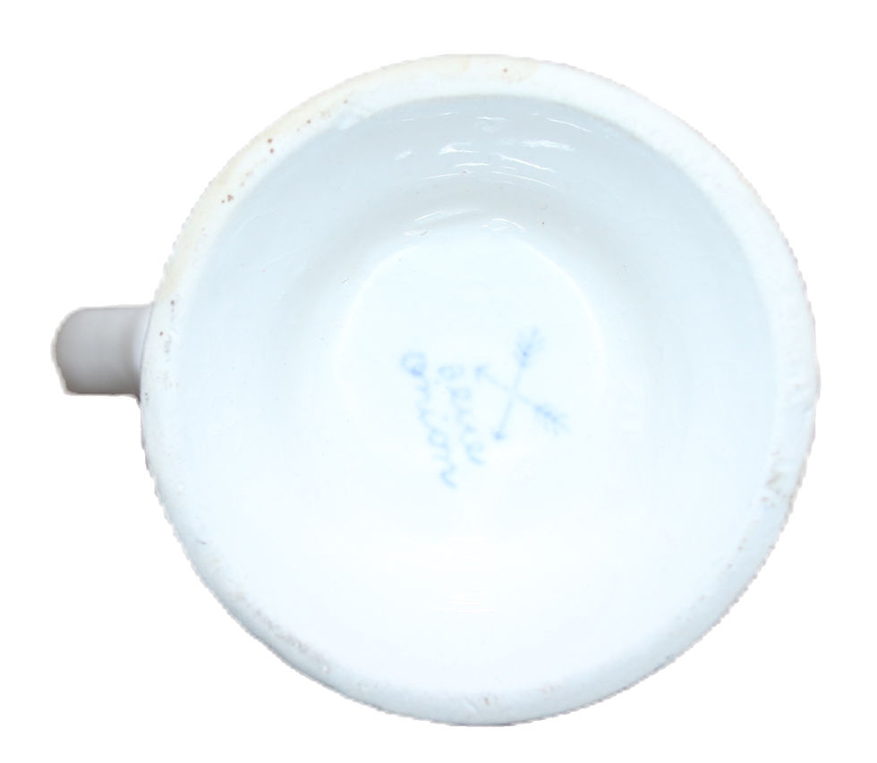 Miniaturbild: Preloved Vintage Ceramic Blue Onion Creamer