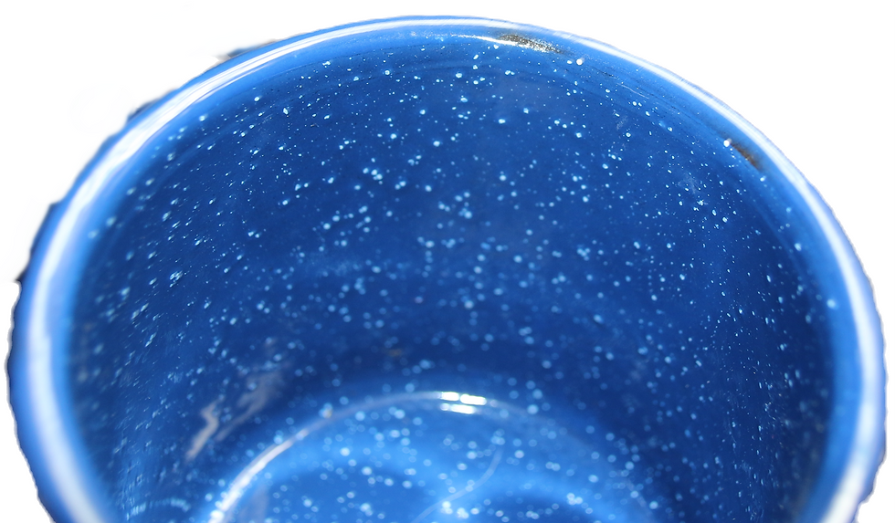 Μικρογραφία: Preloved Speckled Blue Enamelware Mug