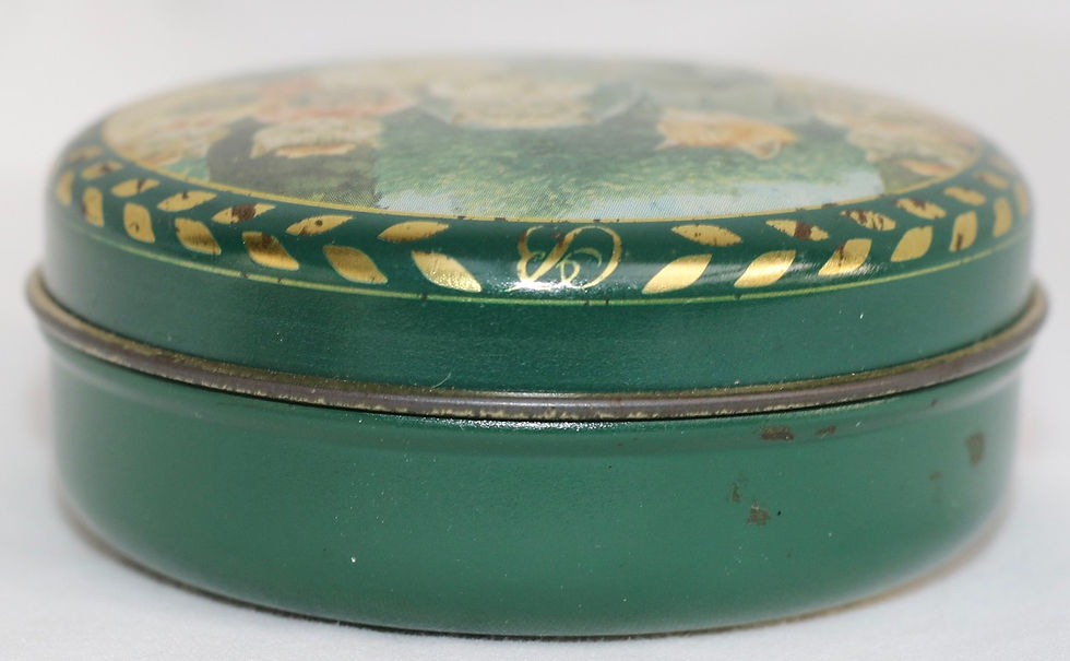 Miniatura: Preloved Vintage Cat Tin, Small Cat Tin, Bentley's Victorian Cats Mint Tin