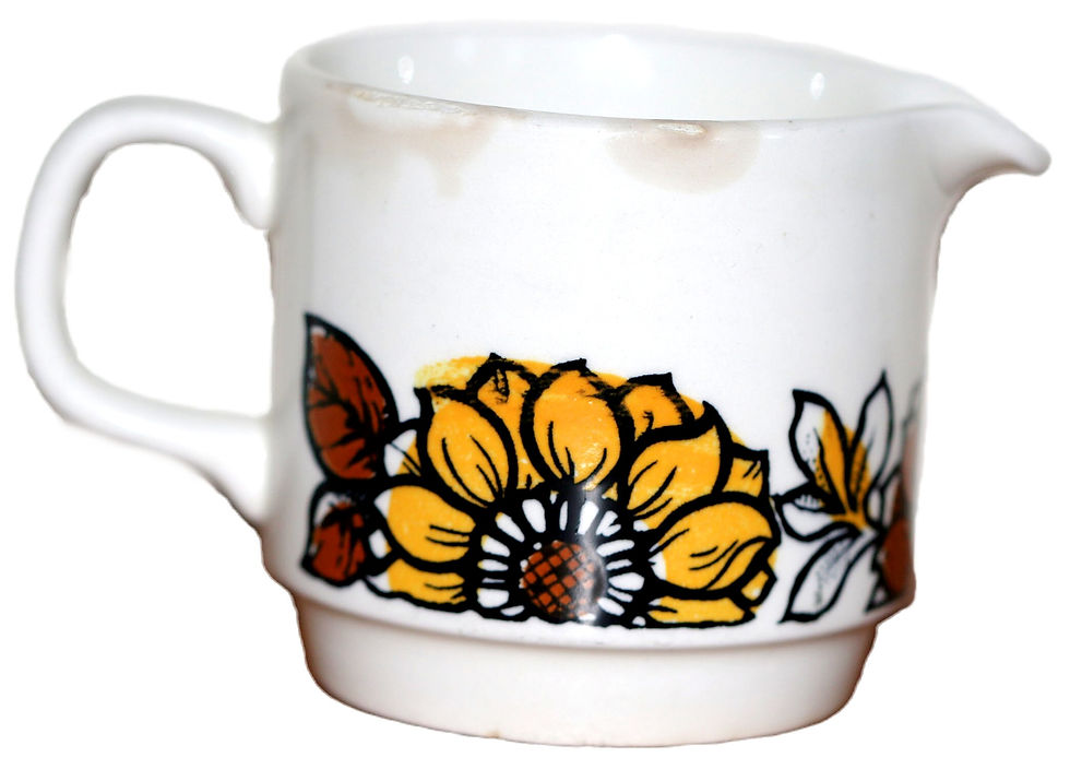 Miniature : Preloved Biltons Jug , Biltons Creamer , Made in England