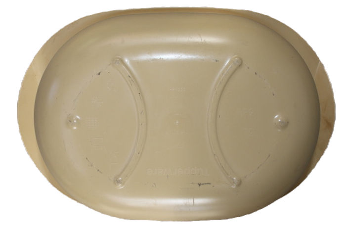 Thumbnail: Preloved Tupperware OvenCraft Vintage Tupperware 3 Quart Oven Microwave Covered