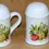 縮圖：Preloved Vegetable Salt and Pepper Shakers, Ceramic Salt and Pepper Shakers