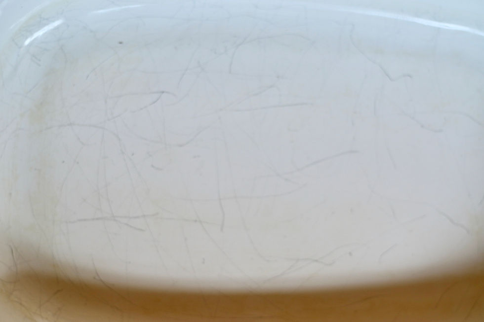 Miniaturbild: Preloved Vintage Corning Ware Cornflower Roasting Pan, Vintage Roaster