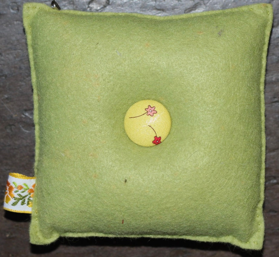 縮圖：Preloved Owl Pincushion, Owl Pin Cushion