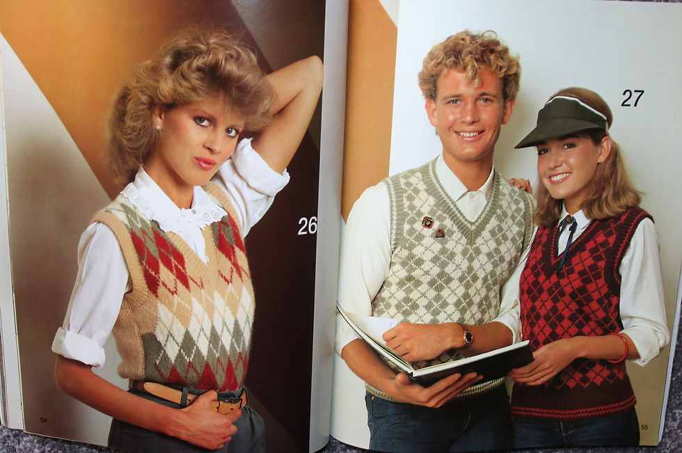 Миниатюра: Vintage Traditional Knitting with Wool Book