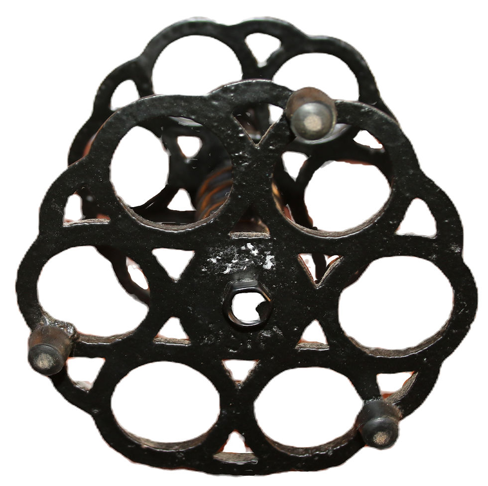 Миниатюра: Preloved Cast Iron Egg Stand, Egg Rack