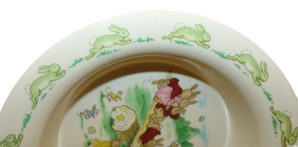Thumbnail: Preloved Child's Bunnykins Bowl by Royal Doulton