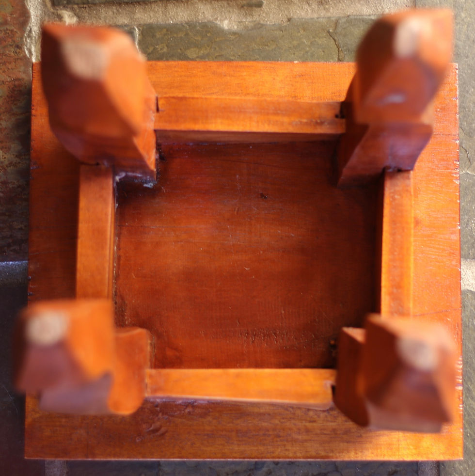 Miniatura: Preloved Vintage Wooden Plant Stand