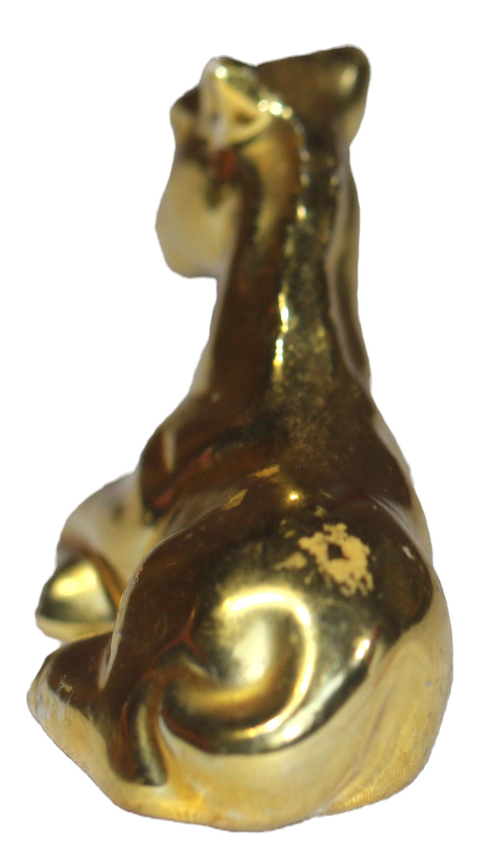 Miniaturbild: Preloved Golden Lustreware Horse, Ceramic Horse