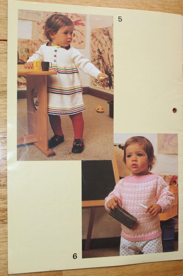 縮圖：Vintage Patons Knitting Book No. 673 , Toddlers , OOP patterns