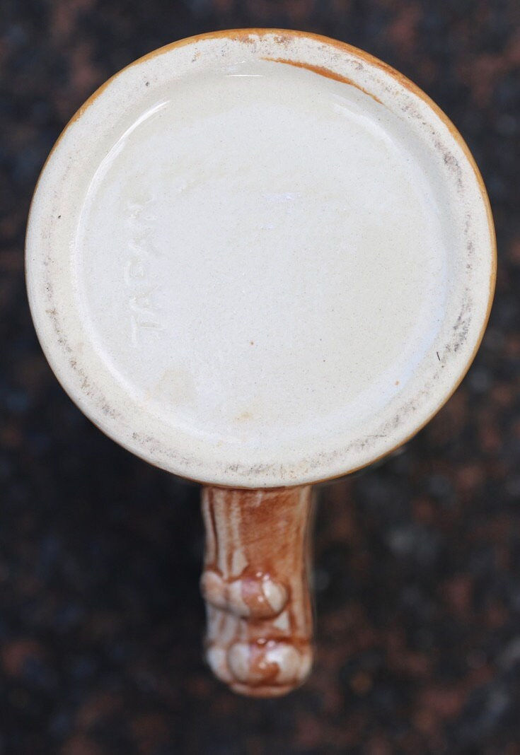 Miniatura: Preloved Ceramic tankard , ceramic stein , Beer Mug