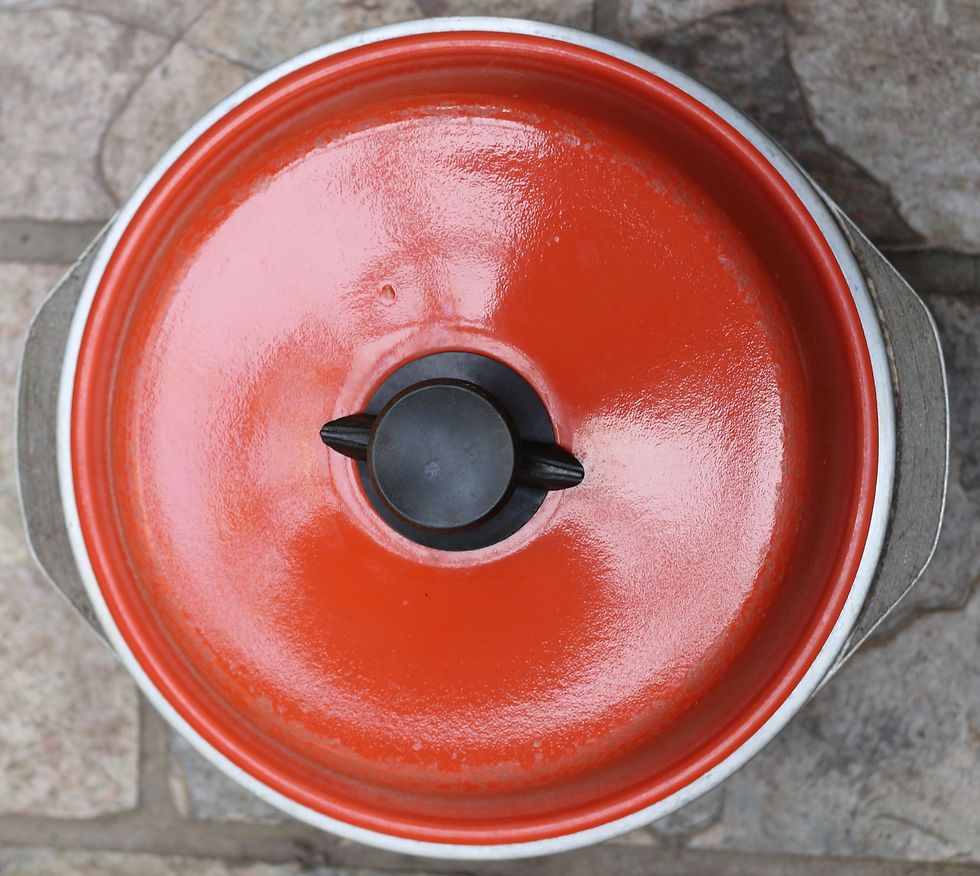 Thumbnail: Preloved Bessemer Cookware, Vintage cast aluminium casserole dish with lid