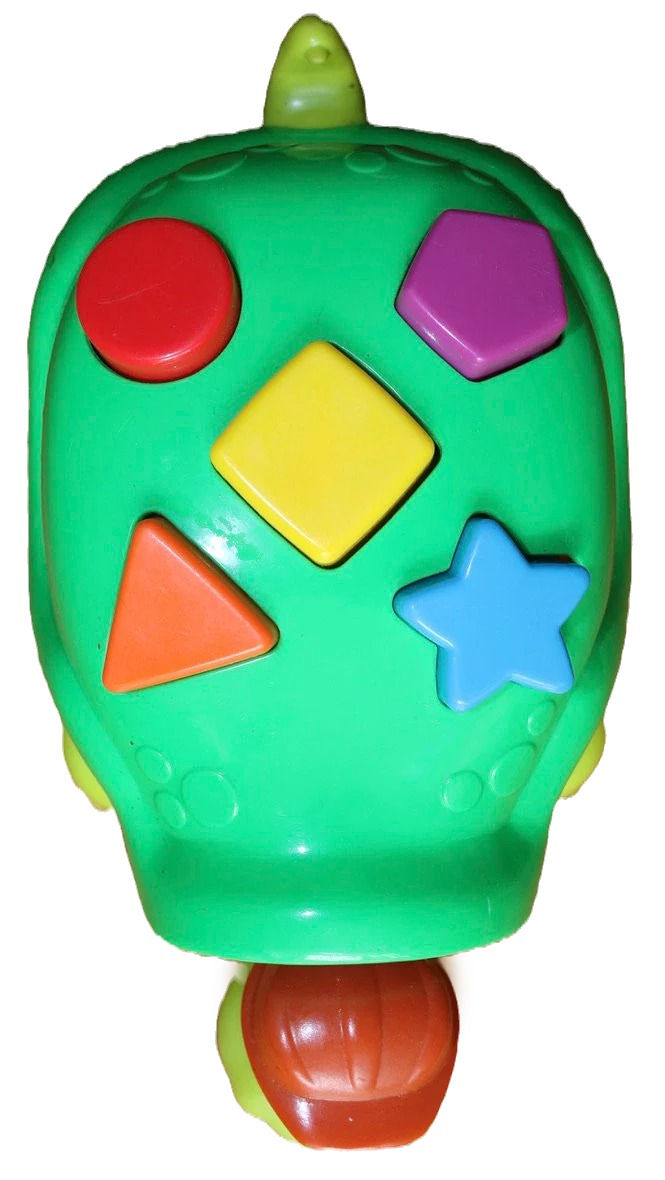 Miniaturbild: Preloved Vintage  Fisher Price Shape Turtle, Fisher Price Toddler Turtle