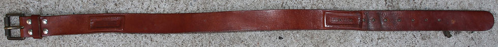 Miniaturbild: Preloved Vintage Overseas Celebrated Colonies of Benetton Leather Belt, Tuareg