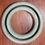Miniatura: Preloved Circular Vase, Round Trough Vase, Ceramic Vase, Flower Vase