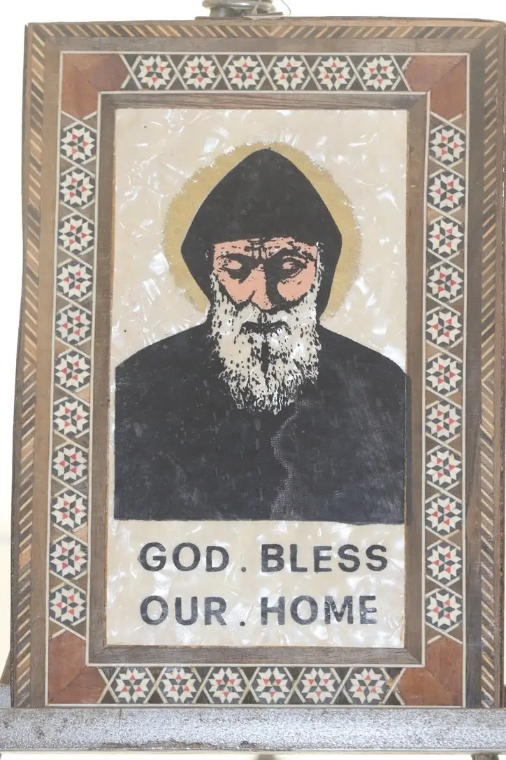 Preloved Prayer Wall, God Bless Our Home Sign