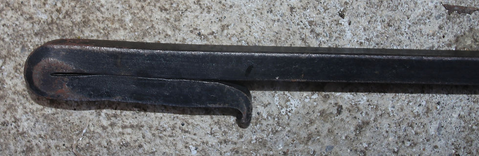 Miniatura: Preloved Vintage Hand-forged Poker, Handmade Fire Poker