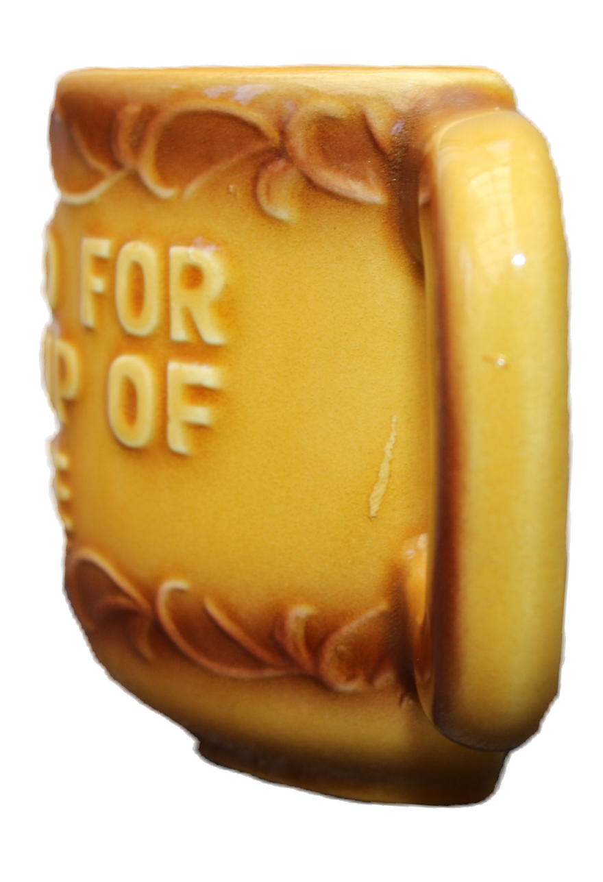 Miniatura: Preloved "You asked for half a cup of coffee" coffee cup, NSW Souve