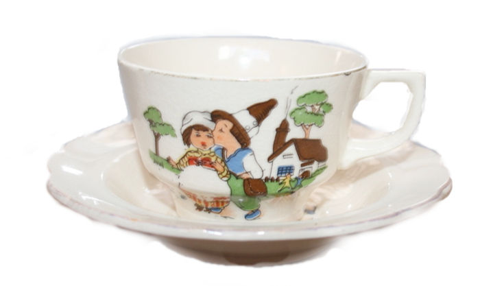 Miniaturbild: Preloved Japanese Ceramics Bowl and Cup