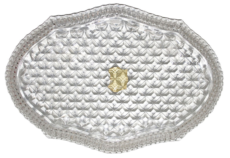 Μικρογραφία: Preloved Phonix Lead crystal tray with original sticker