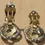 Miniatura: Preloved Vintage Pair of Clip-on Metal Earrings