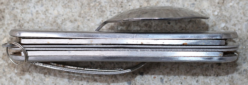 Miniature : Preloved Pocket Cutlery Set, Travelling Cutlery Set, Camping Cutlery