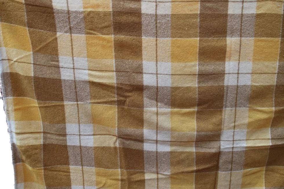 Miniaturbild: Preloved Vintage Single Wondawarm Wool Blanket, Weighted Blanket