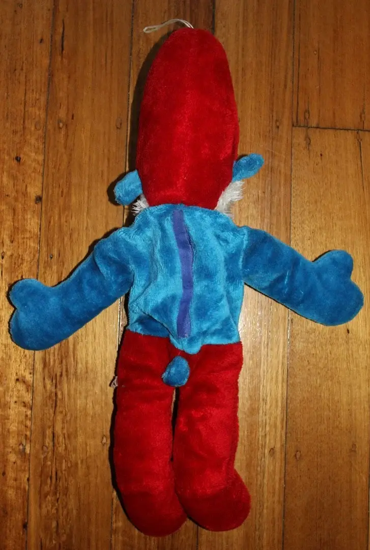 Miniatura: Preloved Papa Smurf Plush , Smurf Pyjama Bag