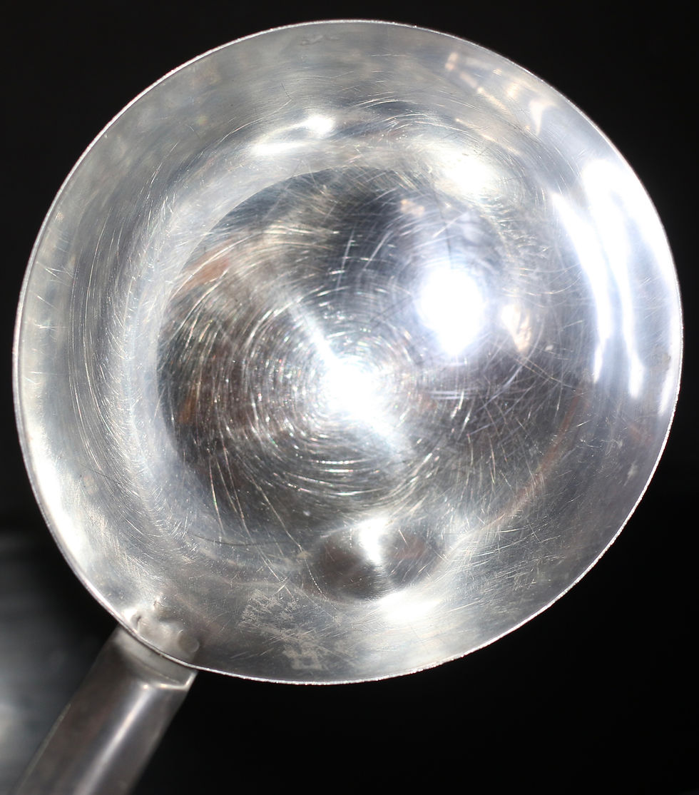 Miniature : Preloved Vintage Metal ladle, Kitchen Ladle Utensil