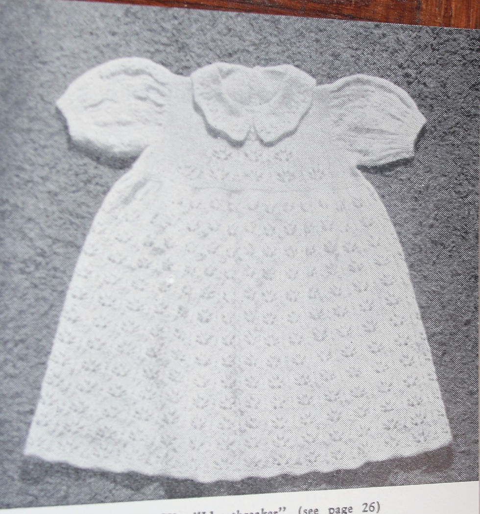 Miniatura: Patons Knitting Book R.18, specially requested reprints for babies. Baby Knits