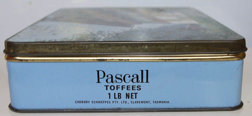 Thumbnail: Preloved Pascall Claremont Tasmania Tin, Building Tin