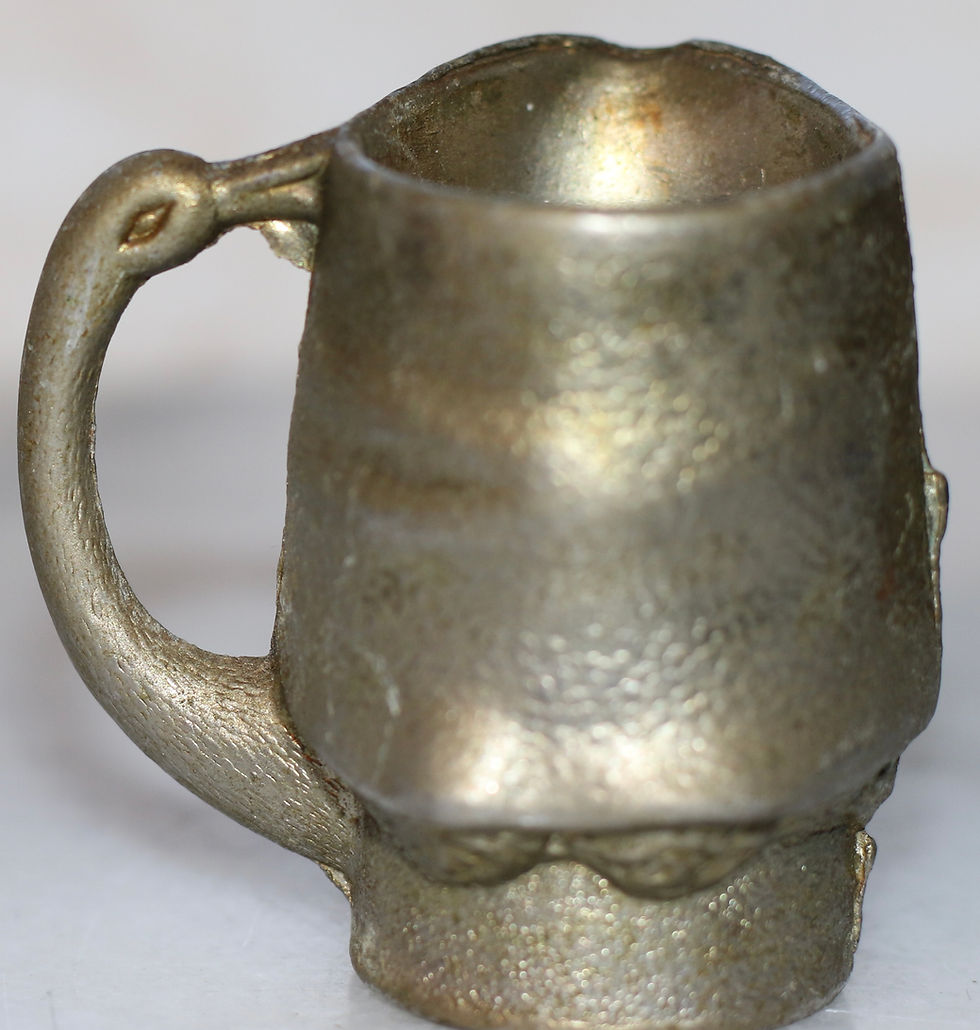 Μικρογραφία: Preloved Vintage Miniature Metal Toby Jug