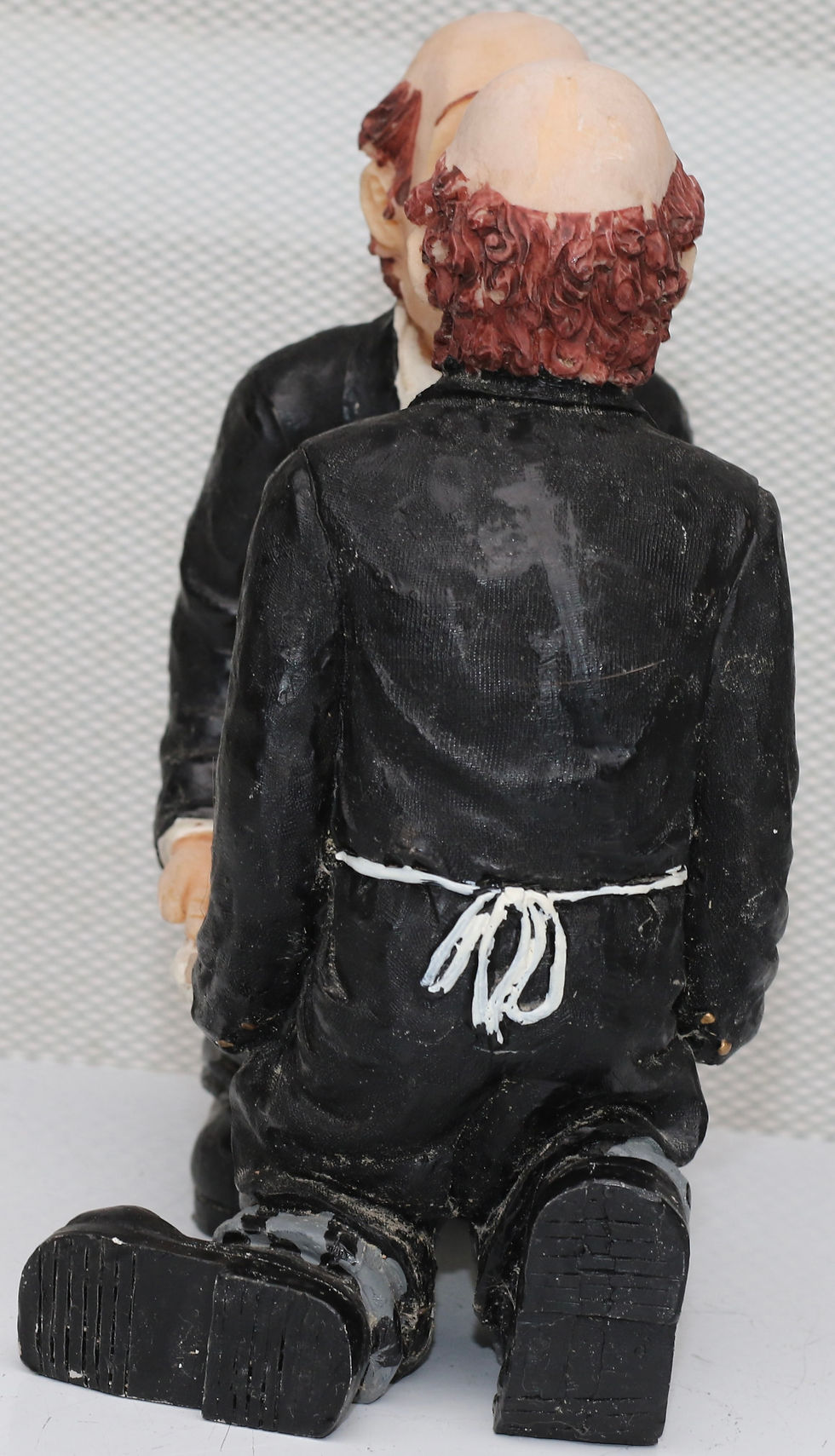 Miniaturbild: Preloved "James the Butler" or "French Waiters" wine bottle holder figurine