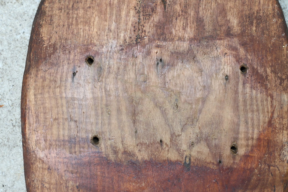 Thumbnail: Preloved Wooden Heart Wall Display, Heart Wall Hanging