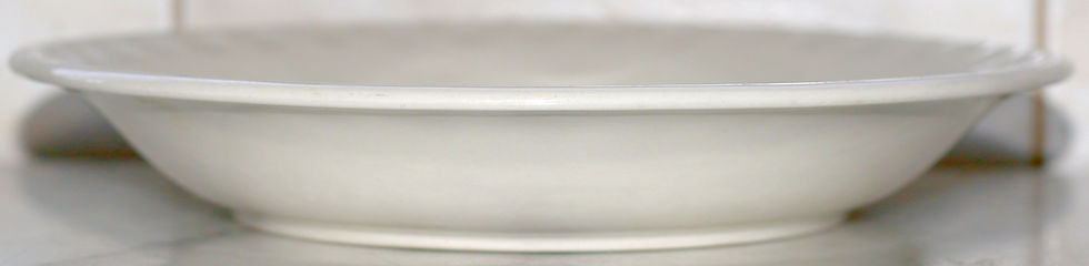 Miniatura: Preloved Vintage Ceramic Pumpkin Pie Dish