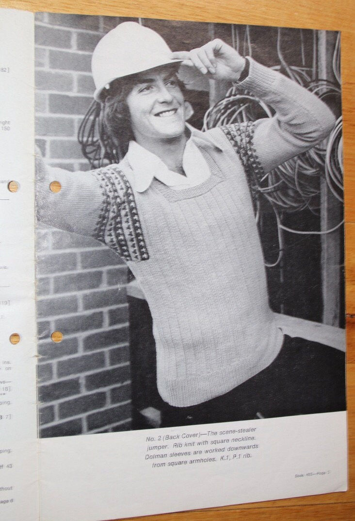 Μικρογραφία: Vintage Patons Knitting Book - No. 405 - New Look Knits in Katie, vests, jumpers