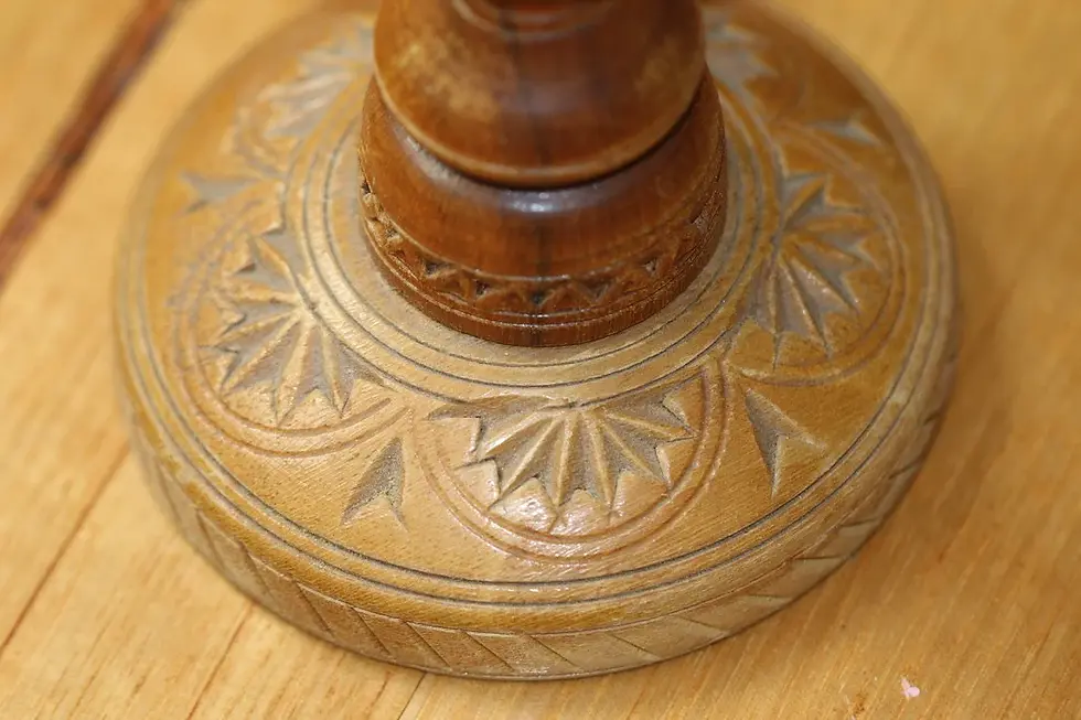 Миниатюра: Preloved Wee Willie Winky candlestick holder