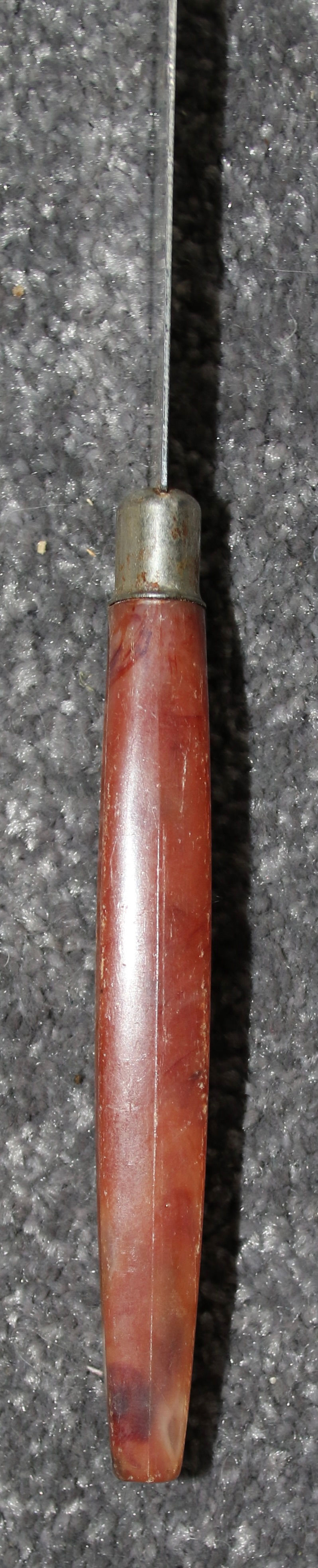 Miniature : Preloved Vintage Peeredge Sheffield England Stainless Steel Bread Knife