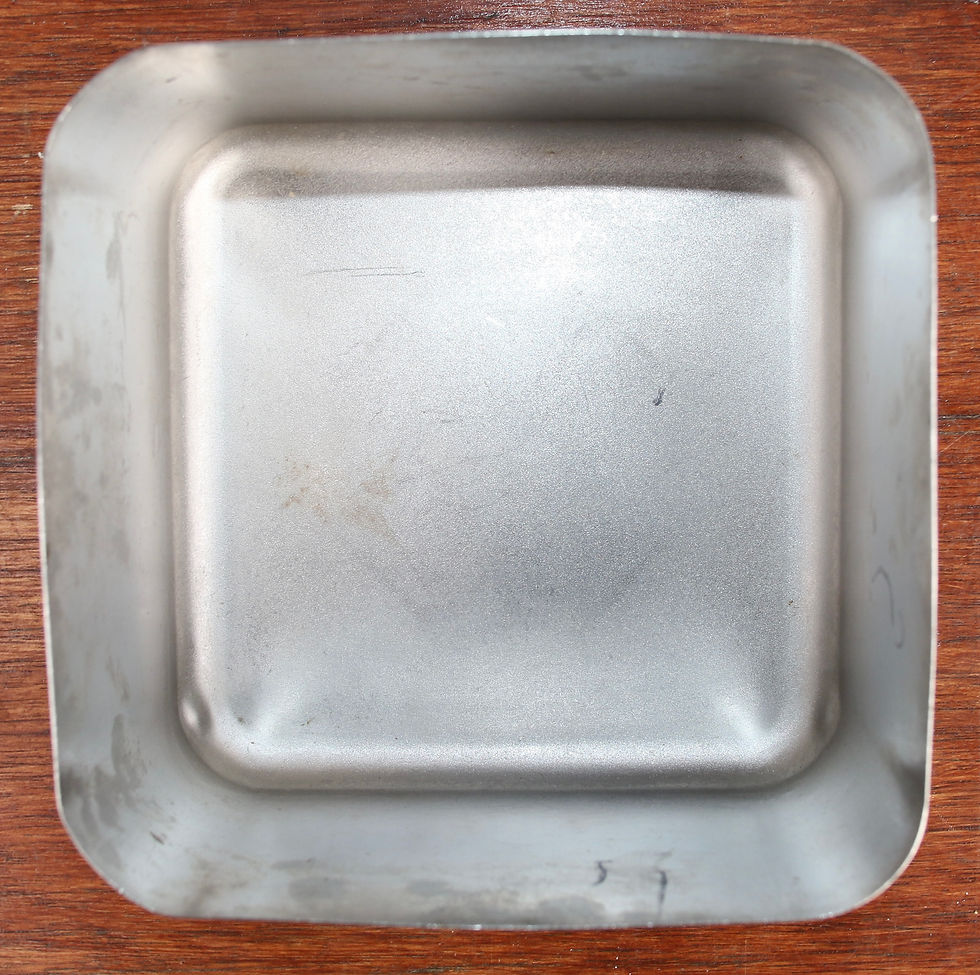 Miniature : Preloved Paramount Stainless Steel Tea Canister Vintage Australian Tea Caddy