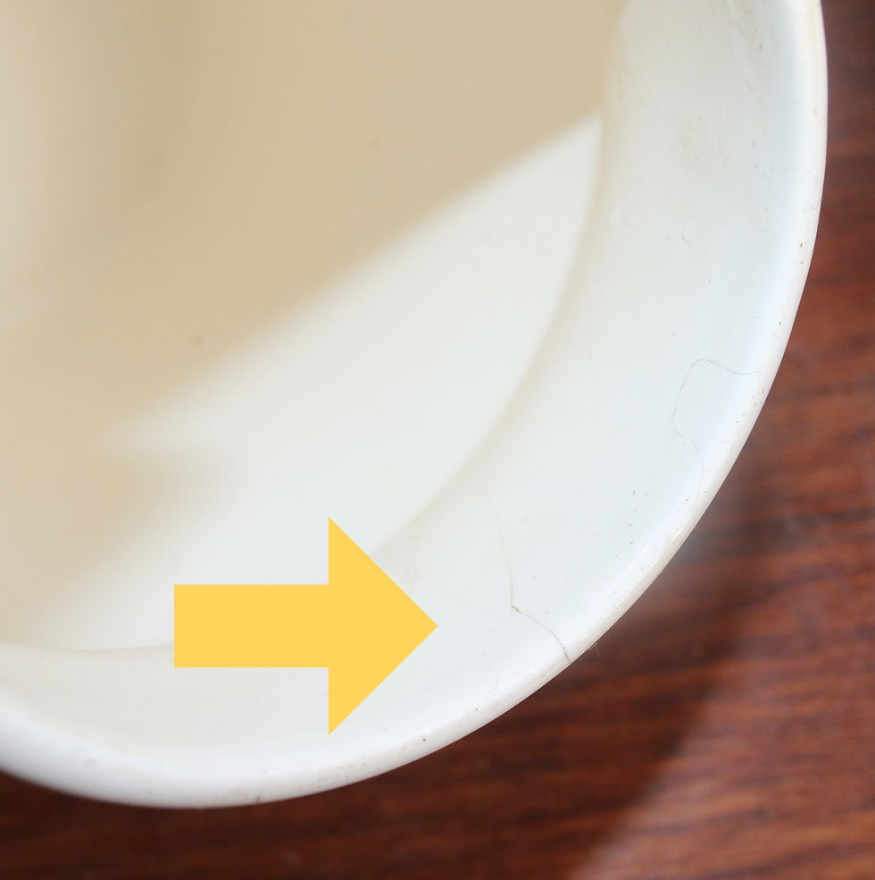 Миниатюра: Preloved Vintage Fiana Salt Canister - Ceramic Salt Container